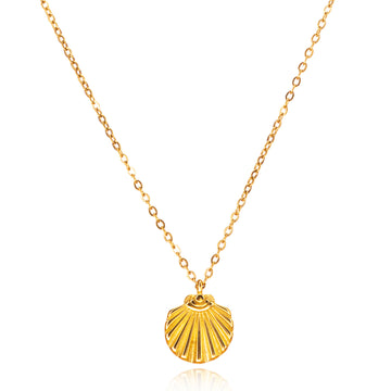 Golden Shell Necklace